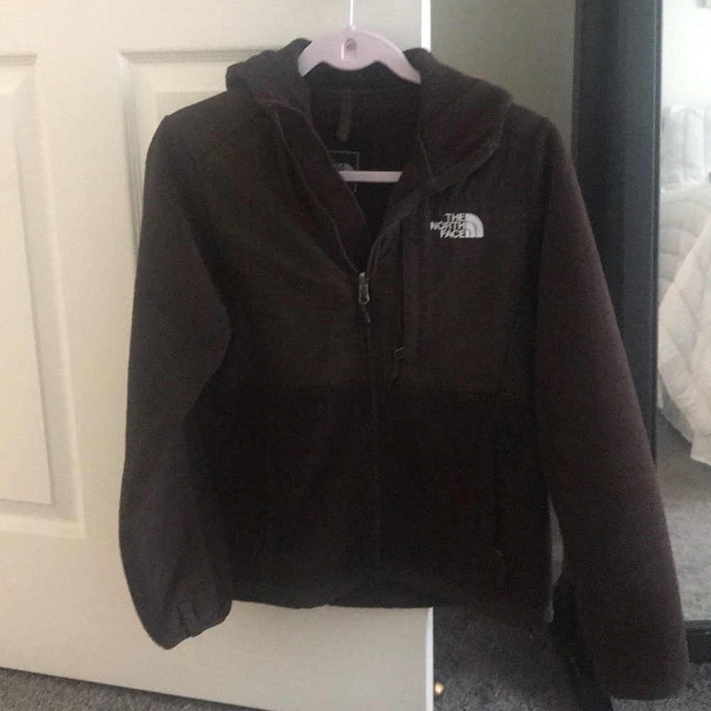 Chocolate brown North Face Denali Jacket